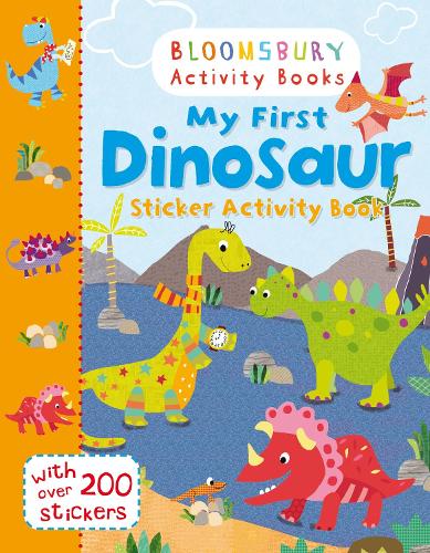My First Dinosaur Sticker Activity Book (Paperback)