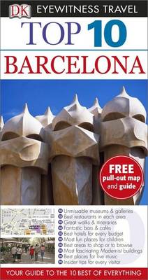DK Eyewitness Top 10 Travel Guide: Barcelona - DK Eyewitness Travel Guide (Paperback)