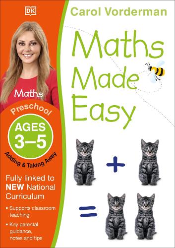Maths Made Easy Adding and Taking Away Ages 3-5 Preschool Key Stage 0 - Made Easy Workbooks (Paperback)