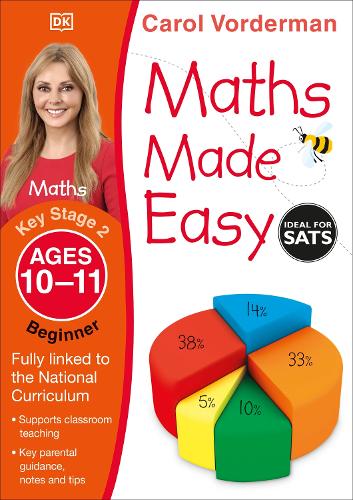 Maths Made Easy: Beginner, Ages 10-11 (Key Stage 2): Supports the National Curriculum, Maths Exercise Book - Made Easy Workbooks (Paperback)