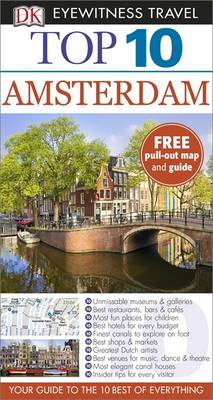 DK Eyewitness Top 10 Travel Guide Amsterdam - DK Eyewitness Travel Guide (Paperback)