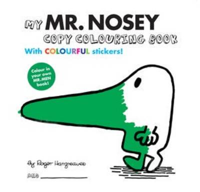Mr Men Colour Your Own Mr Nosey (Paperback)