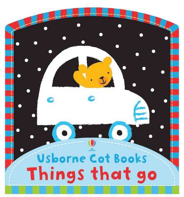 Things That Go Cot Book - Cloth Books