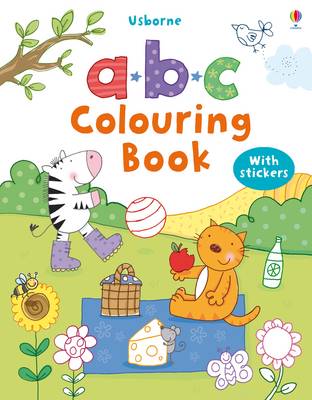 ABC Colouring Book with stickers - First Colouring Books with stickers (Paperback)