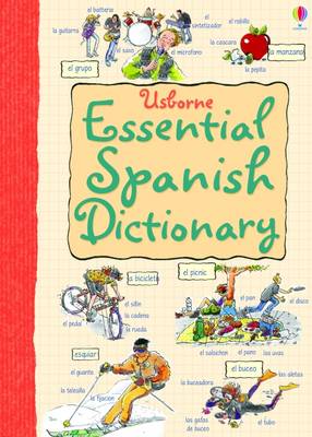 Essential Spanish Dictionary - Usborne Essential Languages (Paperback)