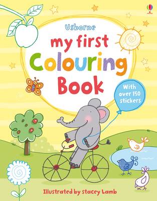 My First Colouring Book - First Colouring Books with stickers (Paperback)