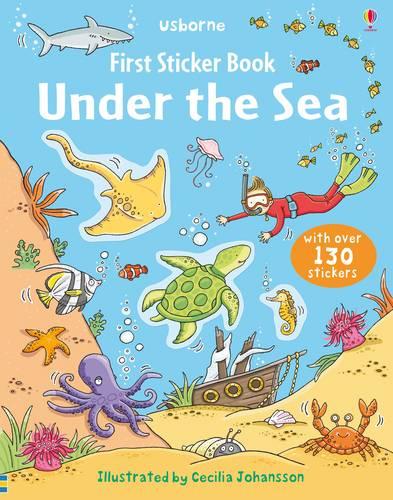 First Sticker Book Under the Sea - First Sticker Books (Paperback)