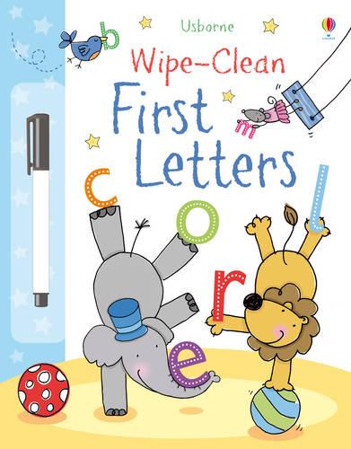 Wipe-clean First Letters - Wipe-Clean (Paperback)