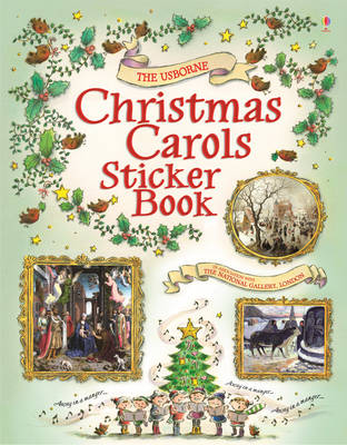 Christmas Carols Sticker Book (Paperback)