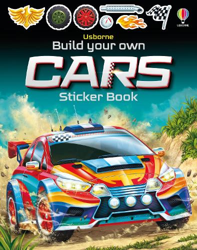 Build your own Cars Sticker book - Simon Tudhope