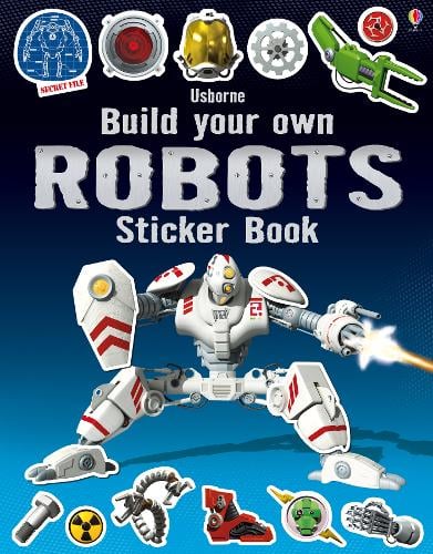 Build Your Own Robots Sticker Book - Build Your Own Sticker Book (Paperback)