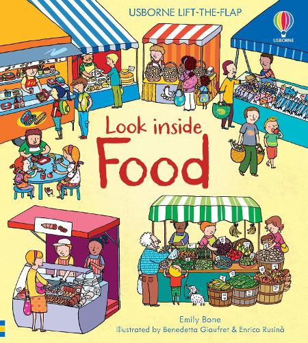 Look Inside Food - Look Inside Board Books (Board book)