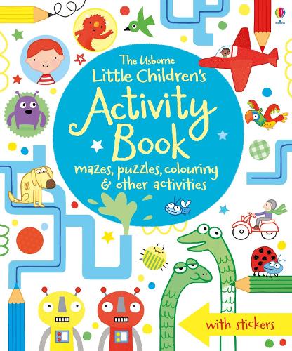 Little Children's Activity Book mazes, puzzles, colouring & other activities - Little Children's Activity Books (Paperback)