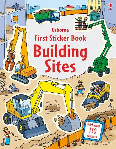 First Sticker Book Building Sites - First Sticker Books series (Paperback)