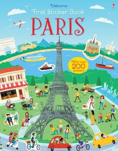 First Sticker Book Paris - First Sticker Books (Paperback)