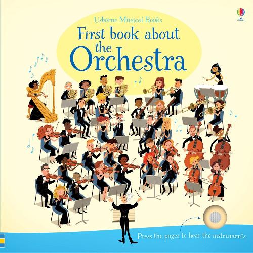 First Book About The Orchestra - Musical Books (Board book)