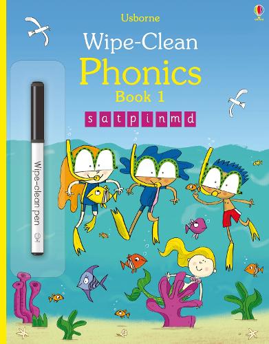 Wipe-clean Phonics book 1 - Wipe-clean Phonics (Paperback)