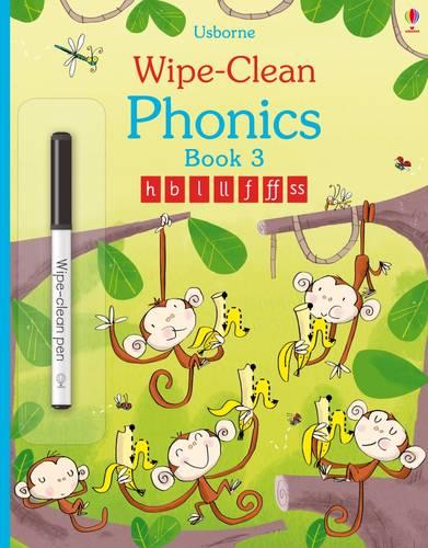 Wipe-Clean Phonics Book 3 - Wipe-clean Books (Paperback)