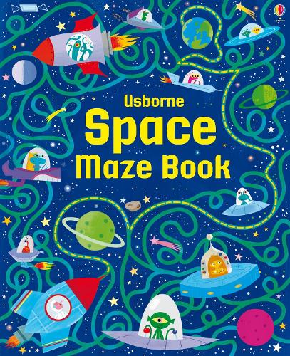 Space Maze Book (Paperback)
