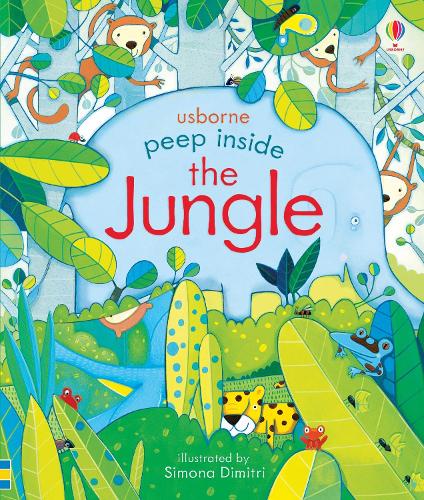 Peep Inside the Jungle - Peep Inside (Board book)