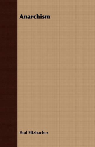 Anarchism (Paperback)