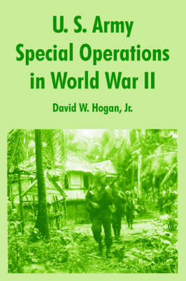U. S. Army Special Operations in World War II (Paperback)