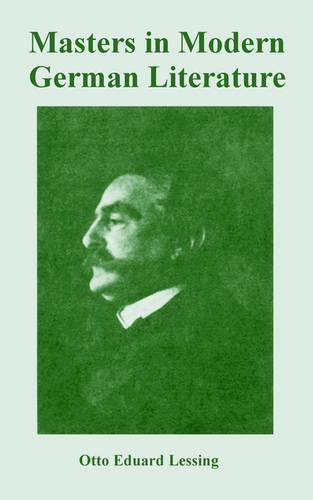 Masters in Modern German Literature (Paperback)