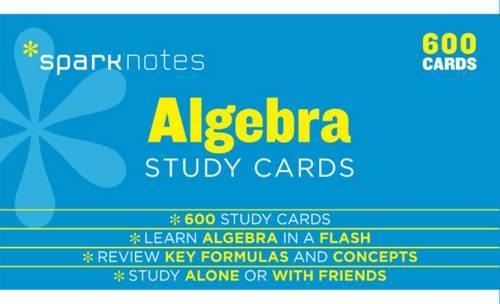Algebra SparkNotes Study Cards