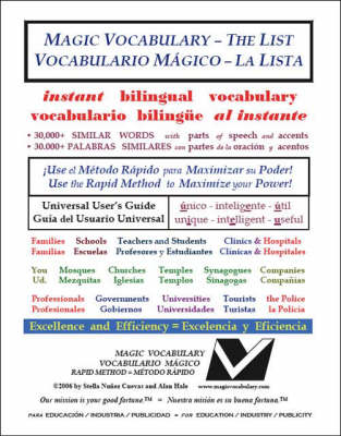 Magic Vocabulary: The List - Instant Bilingual Vocabulary (Paperback)