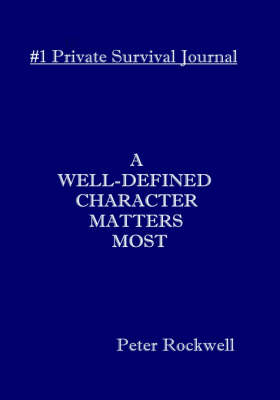 A Well-defined Character Matters Most (Hardback)