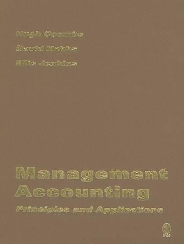 Management Accounting: Principles and Applications (Hardback)