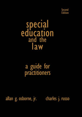 Special Education and the Law: A Guide for Practitioners (Hardback)