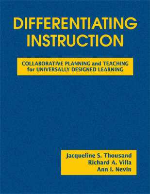 Differentiating Instruction: Collaborative Planning and Teaching for Universally Designed Learning (Hardback)