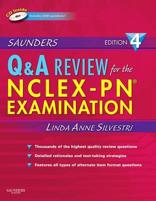Saunders Q & A Review for the NCLEX-PN Examination (Paperback)