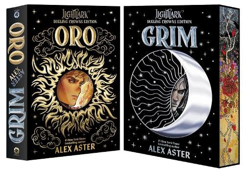 Grim and Oro: Dueling Crowns Edition (A Lightlark Saga Deluxe Companion Book) - The Lightlark Saga (Hardback)