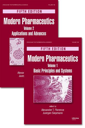 Modern Pharmaceutics, Two Volume Set, Fifth Edition - Drugs and the Pharmaceutical Sciences (Hardback)