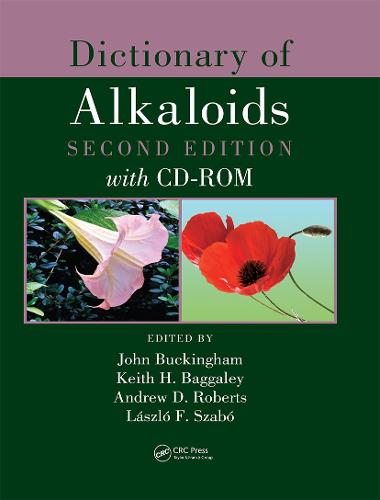 Dictionary of Alkaloids, Second Edition with CD-ROM (Hardback)