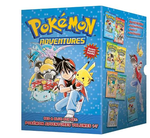 Pokémon Adventures Red & Blue Box Set (Set Includes Vols. 1-7) by