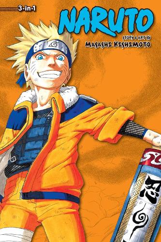 Naruto (3-in-1 Edition), Vol. 4 by Masashi Kishimoto | Waterstones