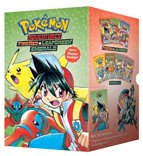 Pokemon Adventures Fire Red & Leaf Green / Emerald Box Set: Includes Volumes 23-29 - Pokemon (Paperback)