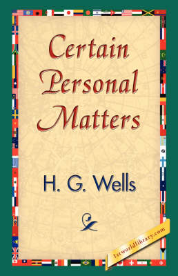 Certain Personal Matters (Hardback)