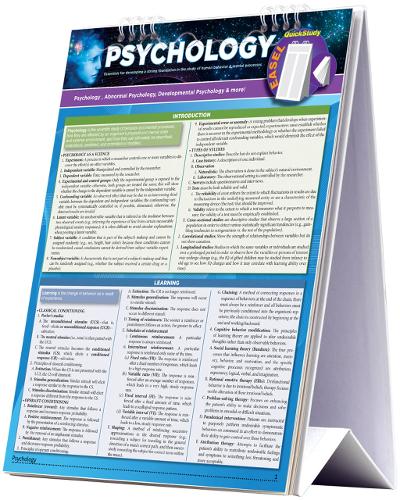 Psychology Easel Book: Psychology 101, Abnormal & Developmental Psychology (Spiral bound)
