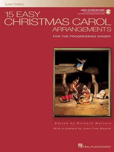 15 Easy Christmas Carol Arrangements: For the Progressing Singer