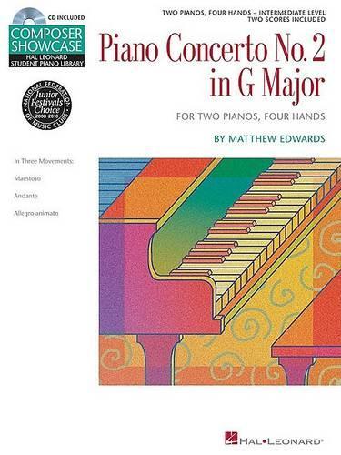 Matthew Edwards: Concerto No.2 In G For 2 Pianos, 4 Hands (Paperback)