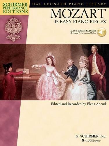 W.A. Mozart: 15 Easy Piano Pieces (Paperback)