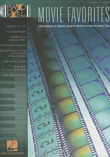Piano Duet Play-Along Volume 2: Movie Favourites (Paperback)
