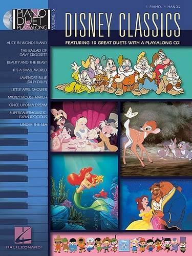 Piano Play-Along Volume 16: Disney Classics (Paperback)
