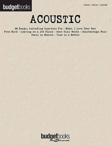 Budgetbooks: Acoustic (Paperback)