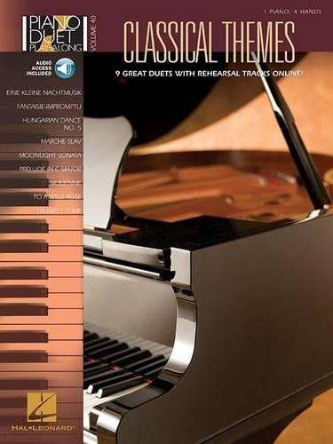 Piano Duet Play-Along Volume 40: Classical Themes (Paperback)