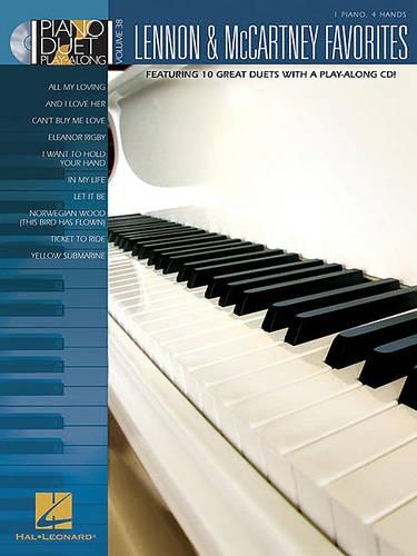 Lennon And McCartney Favourites - Piano Duet Play-Along Volume 38 (Paperback)